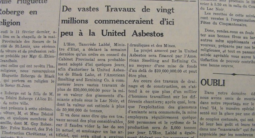 Le Canadien 25 février 1954