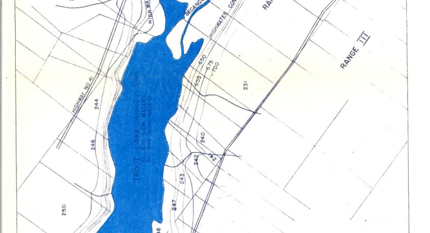 Plan Étang Stater Mai 1953