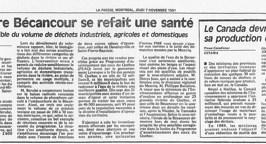 DE L’ESPOIR! (1991)