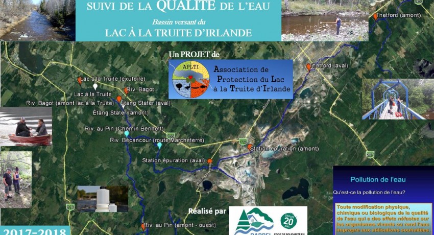 2018 - RAPPORT DES RÉSULTATS – SUIVI DE LA QUALITÉ DE L’EAU-  ÉTÉ 2017 (RAPPEL)