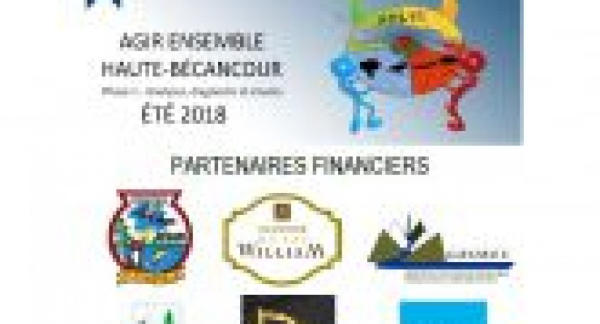 TROIS NOUVEAUX PARTENAIRES S’AJOUTENT AU PROJET AGIR ENSEMBLE-HAUTE BÉCANCOUR