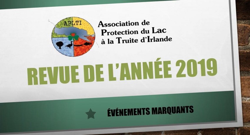 REVUE DE L’ANNÉE 2019