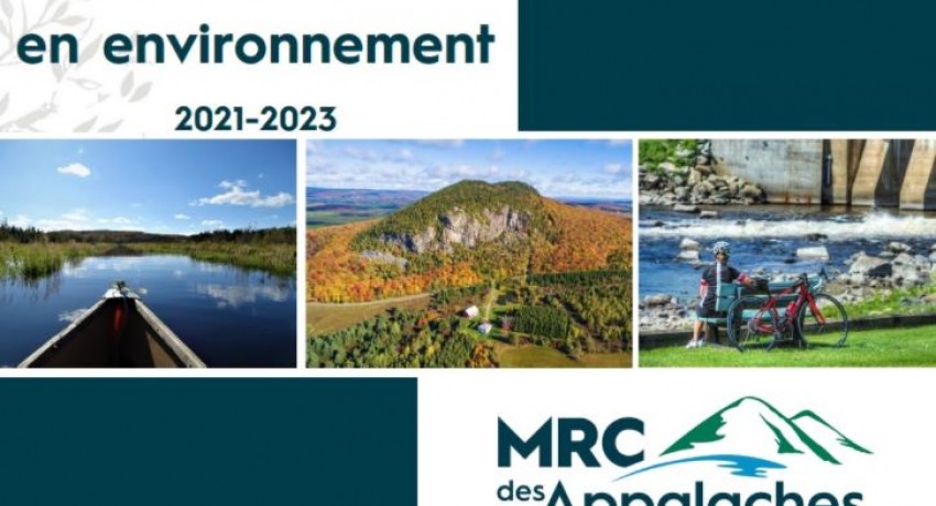 La MRC des Appalaches adopte son premier plan d’action en environnement