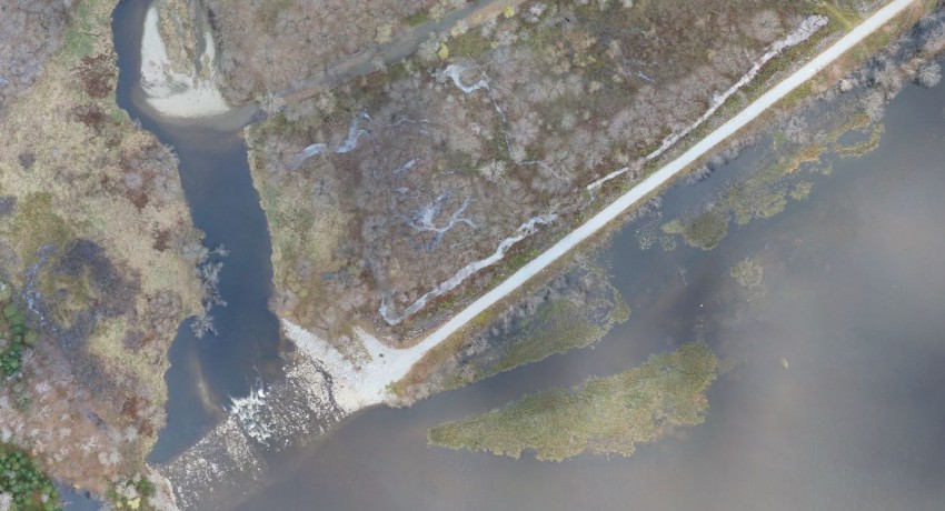 Cartes et plans, TEL QUE CONSTRUIT, Barrage Étang Stater Nov 2017