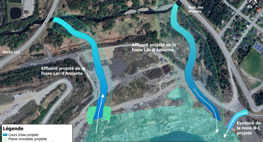 Étude hydrogéomorphologique de la rivière Bécancour (secteur Black Lake)